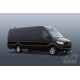 Mercedes-Benz Sprinter W907 VIP- двухслойные шторы из ткани Alcantara